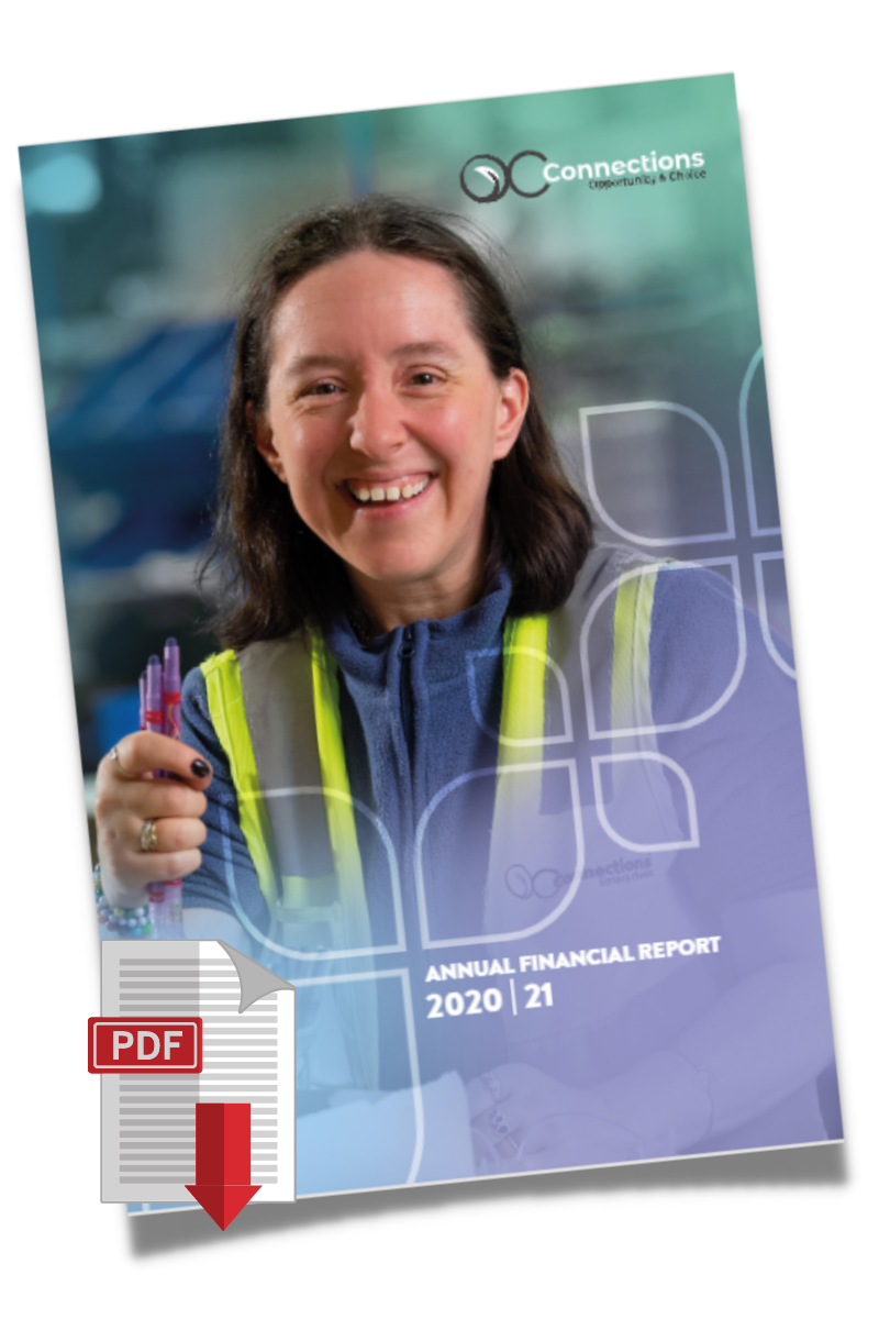 2021 Financial Report Cover